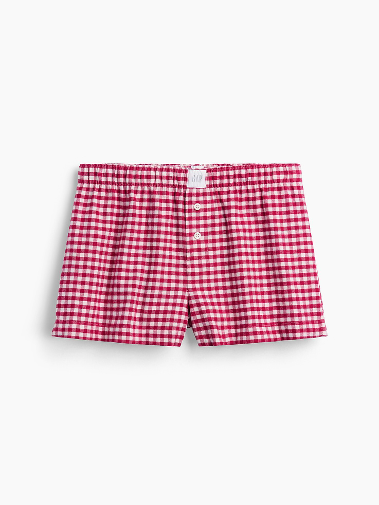 Image number 6 showing, Softest Flannel PJ Boxer Shorts