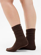 Image 2 of 3, Cloud Scrunch Sock