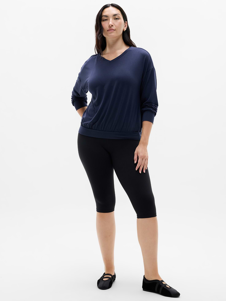 Image number 4 showing, Move With Ease V-Neck Top