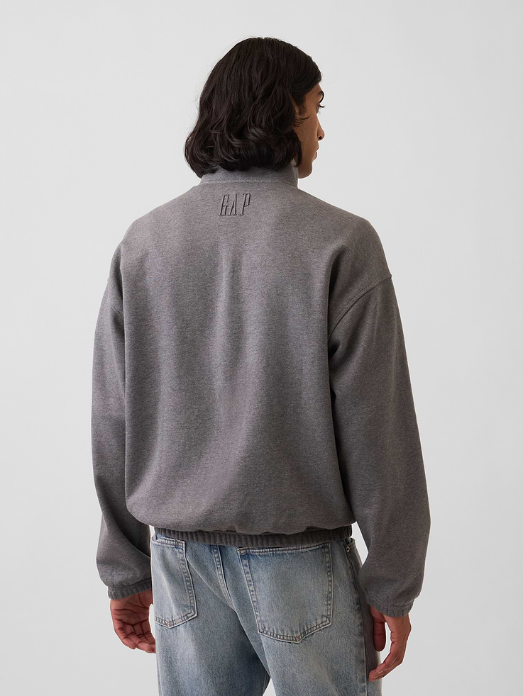 Image number 3 showing, Heavyweight Oversized Zip Jacket