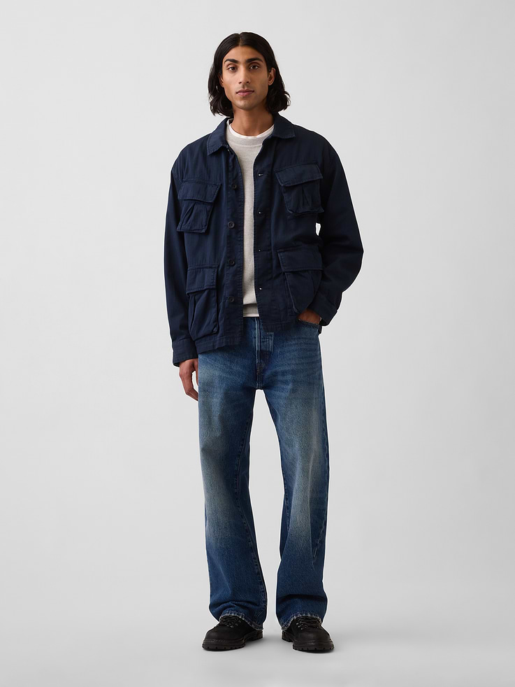 Image number 2 showing, Oversized Field Jacket