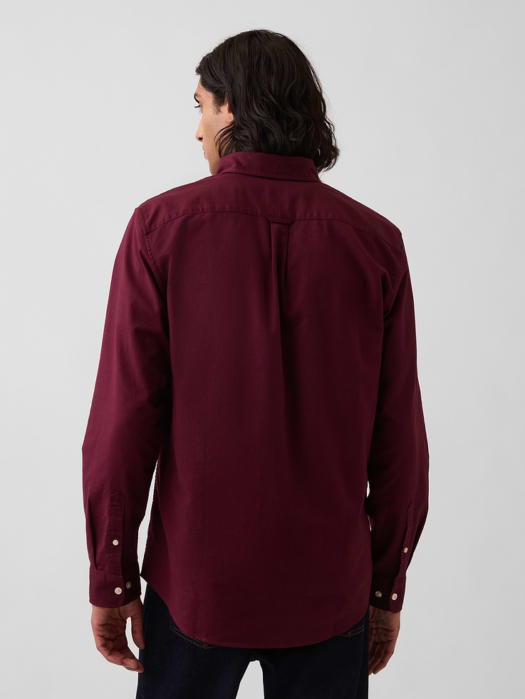 Image 3 de 5, Chemise oxford à carreaux