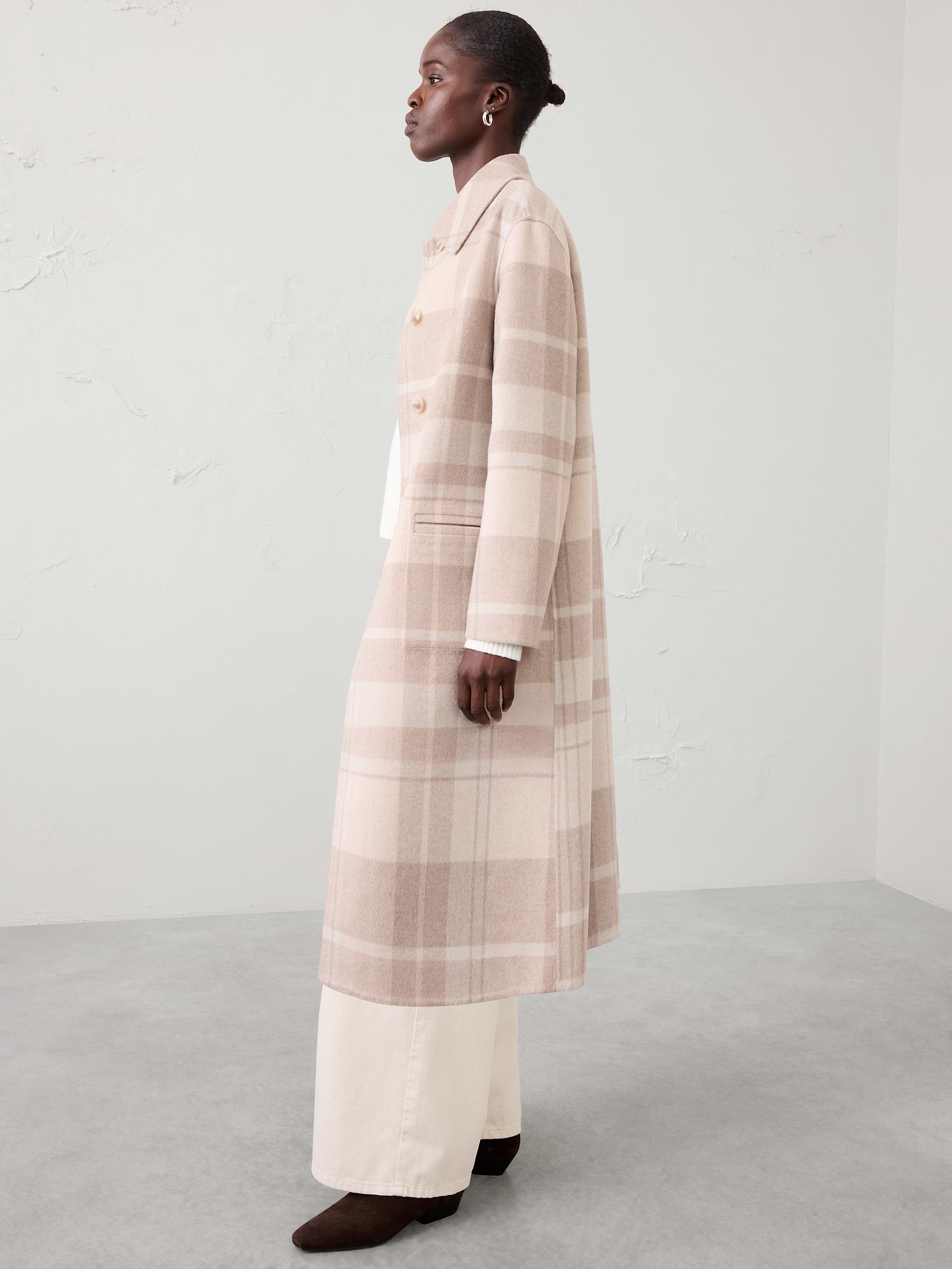Image number 3 showing, Reversible Double Face Coat