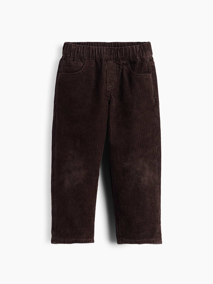 Image 2 of 3, Baby & Toddler Corduroy Pull-On Baggy Pants
