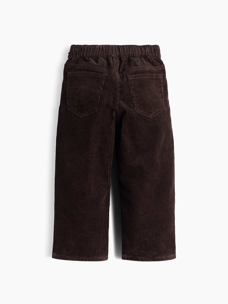 Image 3 of 3, Baby & Toddler Corduroy Pull-On Baggy Pants
