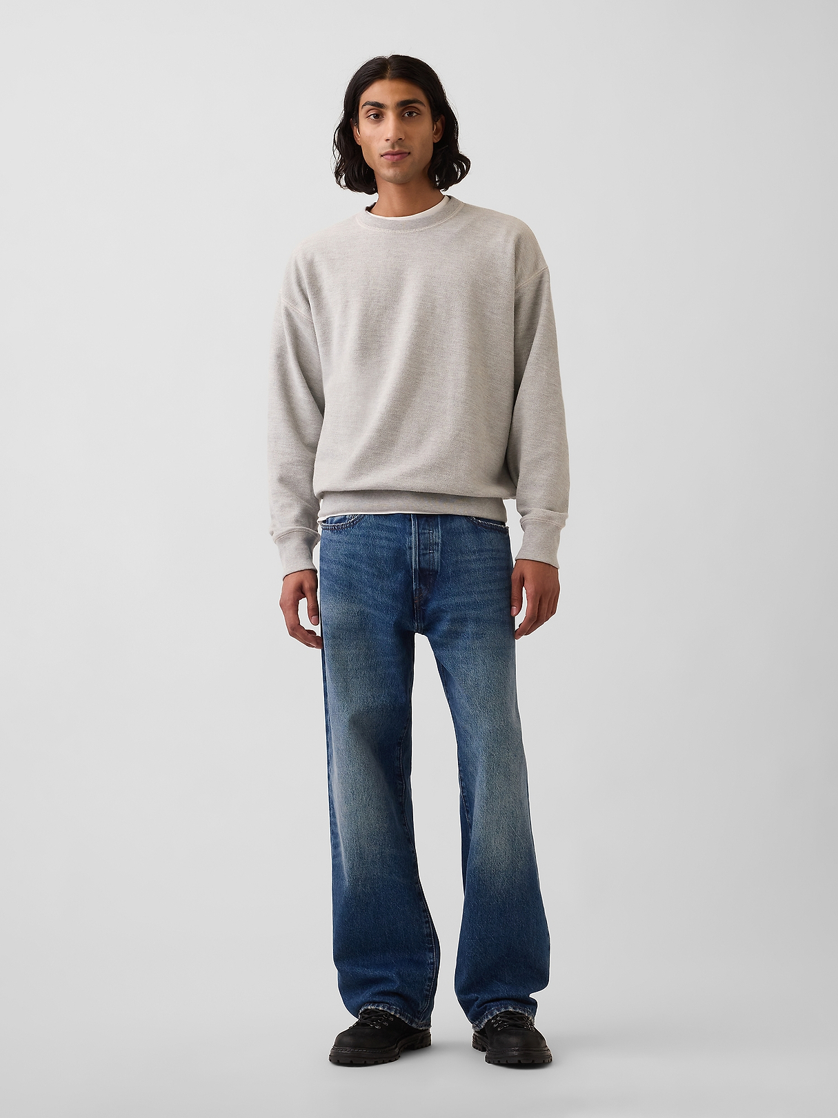 「terrysgarage」 Oversized Terry Sweatshirt | Gap