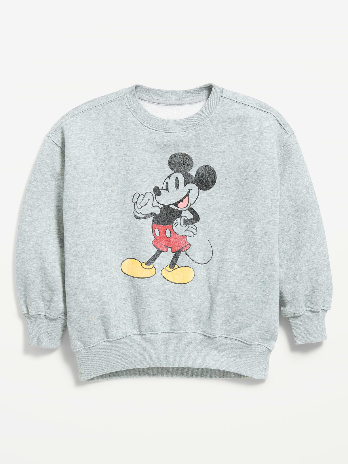 Image 1 of 3, crew neck, long sleeves, drop shoulders, licensed graphic, ©Disney, Product #1182460