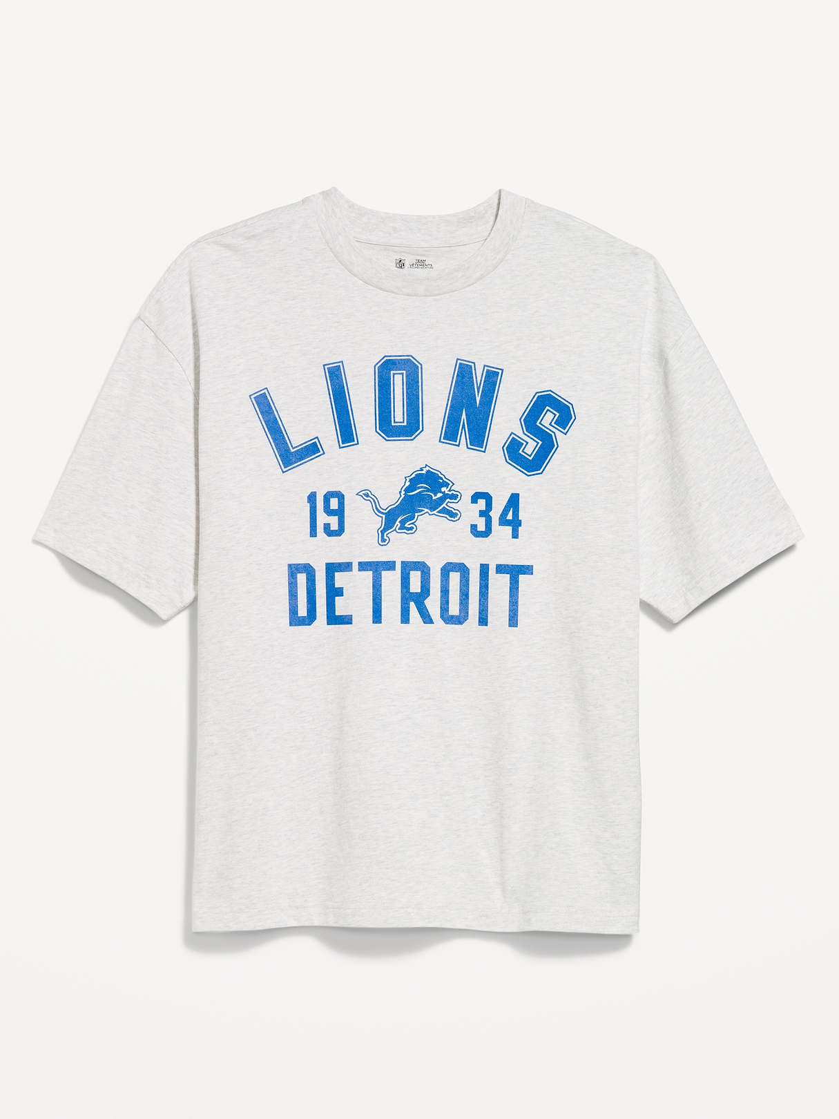 Detroit Lions Oversized Graphic T-Shirt for Men | Old Navy