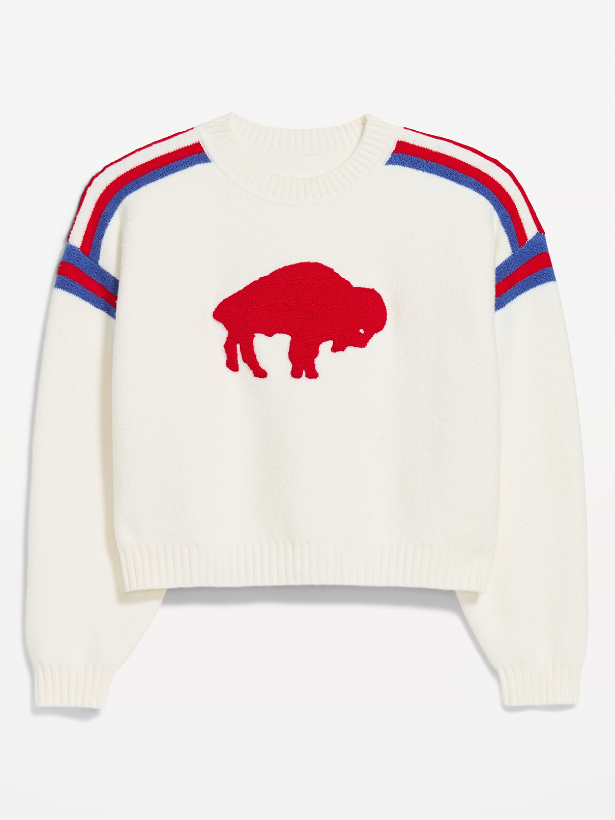 Image number 1 showing, Buffalo Bills Cropped Sweater for Women