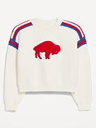 Image number 1 showing, Buffalo Bills Cropped Sweater for Women