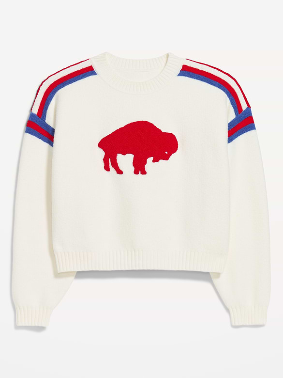 Buffalo Bills Cropped Sweater for Women
