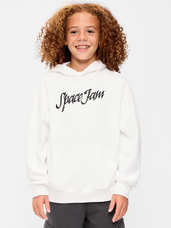 Space Jam™ Gender-Neutral Oversized Pullover Hoodie for Kids