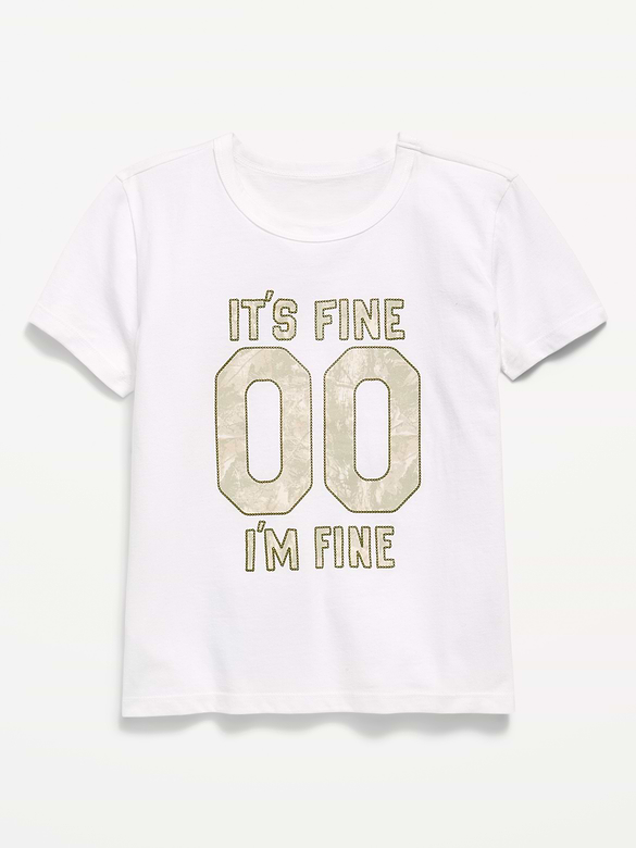 Short-Sleeve Graphic T-Shirt for Girls