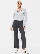 L'image numéro 1 présente Legging évasé 3/4 tendance à taille haute