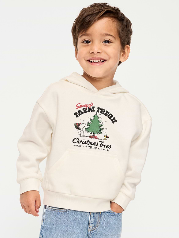 Peanuts™ Snoopy Oversized Unisex Boxy Pullover Hoodie for Toddler