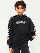 Image number 1 showing, Pokémon™ Gender-Neutral Oversized Pullover Hoodie for Kids