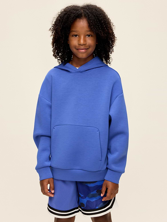 Bounce Fleece Oversized Pullover Hoodie for Boys