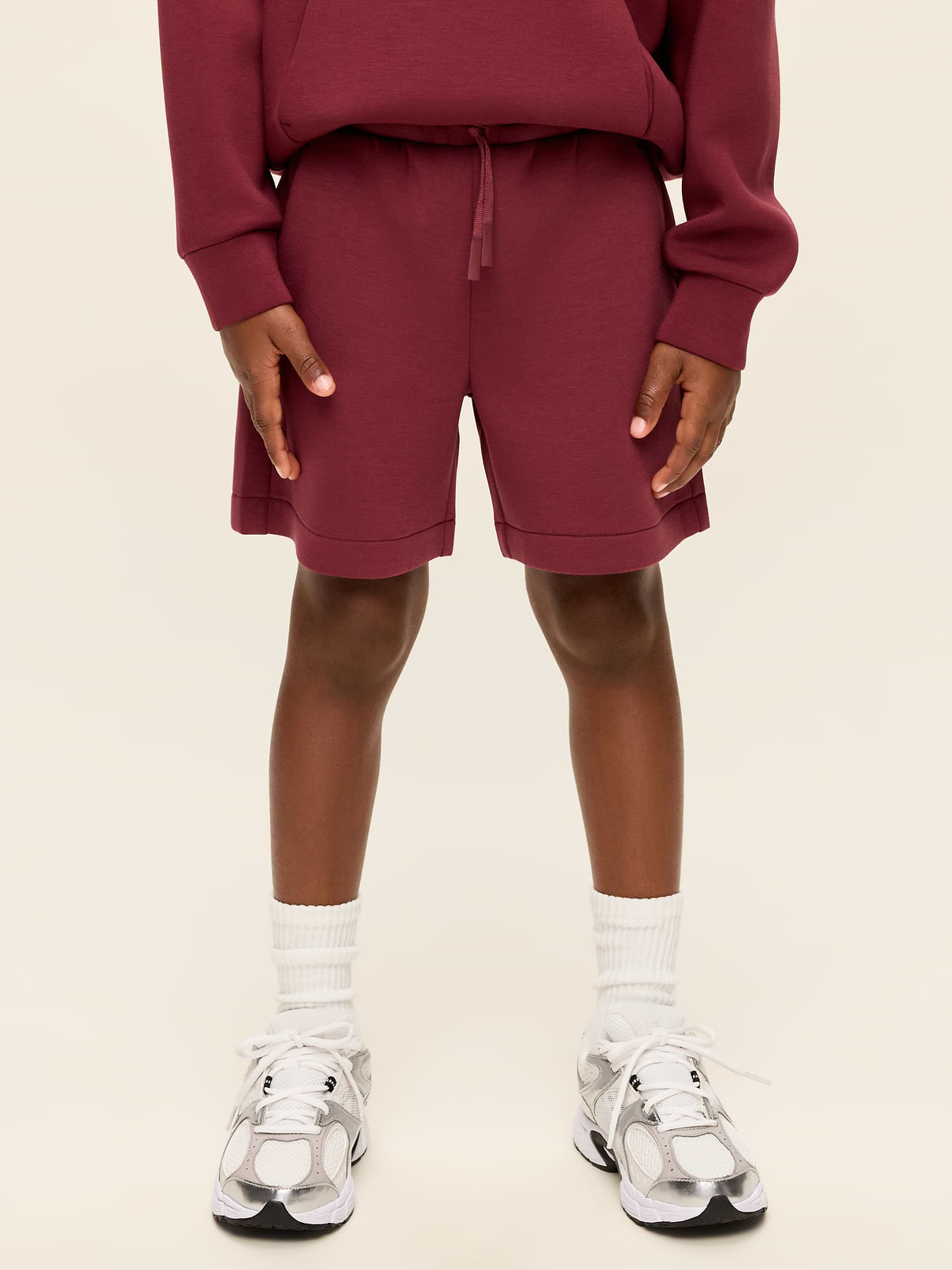Image number 1 showing, Bounce Fleece Baggy Shorts for Boys