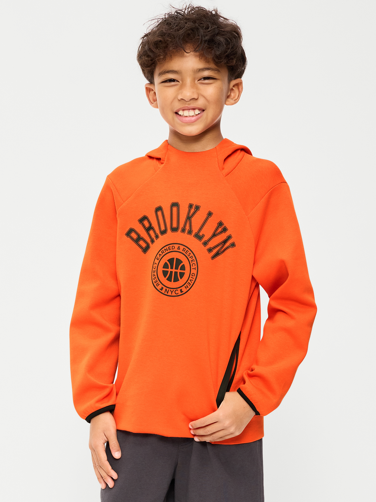 Image number 1 showing, Dynamic Fleece Graphic Pullover Hoodie for Boys
