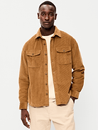 Image 1 of 3, spread collar, long sleeves, full-button front, utility chest pockets, Product #907480
