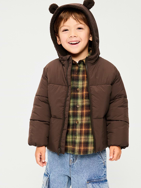 Veste rembourrée hydrorésistante pour tout-petit