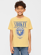 Image 1 of 1, crew neck, short sleeves, licensed graphic at front, SMOKEY BEAR is a trademark of the U.S. Department of Agriculture., Product #911253