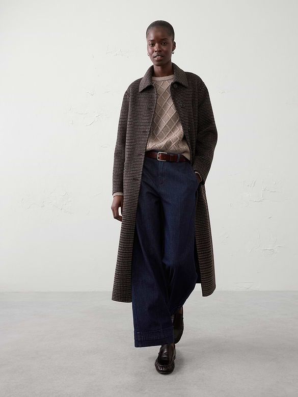 Reversible Double Face Coat