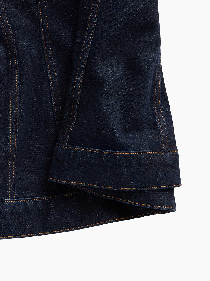 Image 8 of 9, Gap × A.P.C. Structured Denim Jacket, Cardmember Early Access