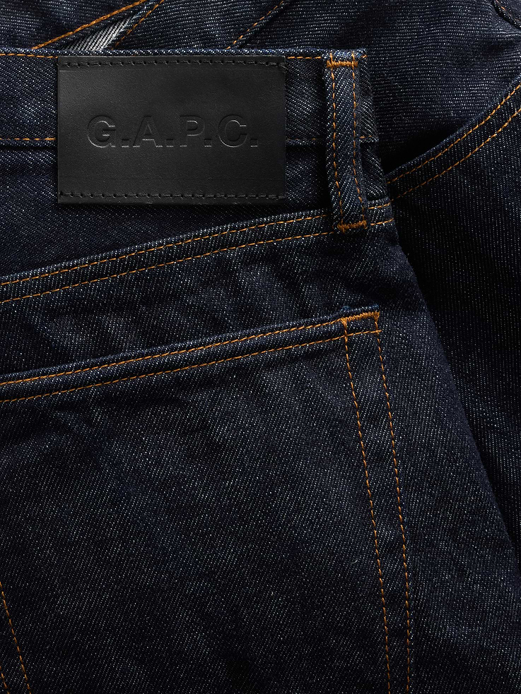 Image 9 of 10, Gap × A.P.C. Japanese Denim Relaxed Straight Jeans, Cardmember Early Access