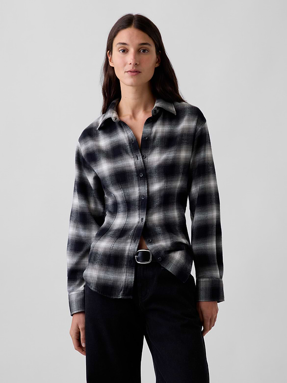 Flannel Fitted Shirt