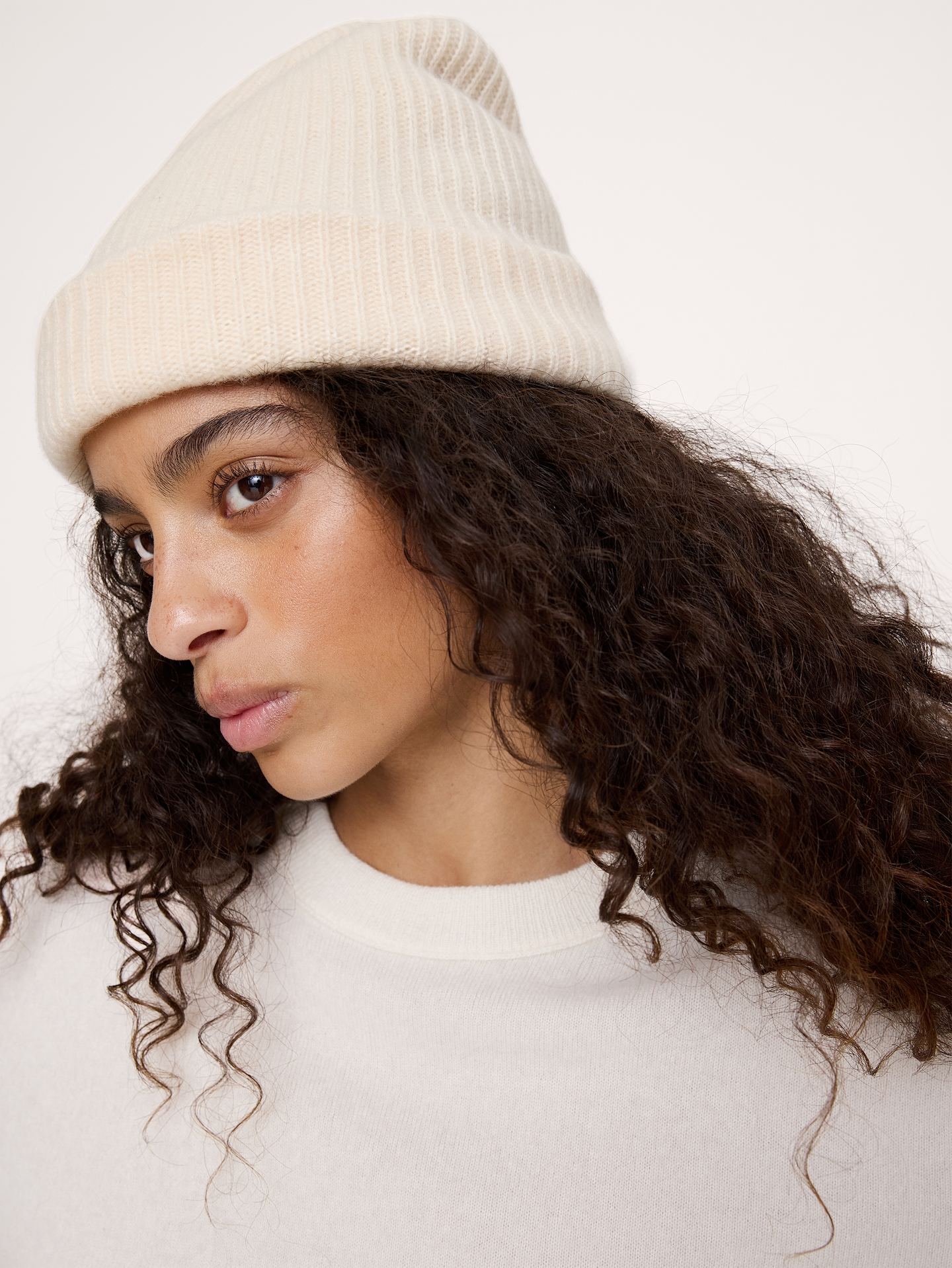 Image number 4 showing, Cashmere Slouchy Beanie