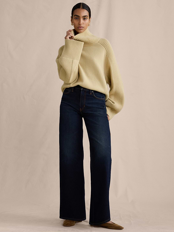 The Icon Classic Wide-Leg Jean