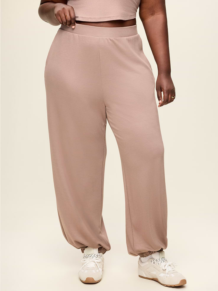 L'image numéro 8 présente Pantalon de jogging surdimensionné bouffant en molleton cocooning
