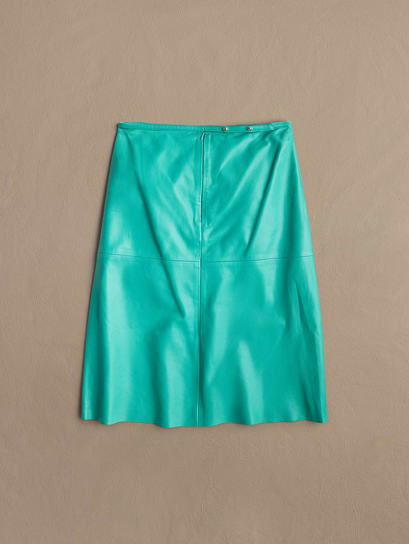 Archive Leather Midi Skirt Women's Size 4