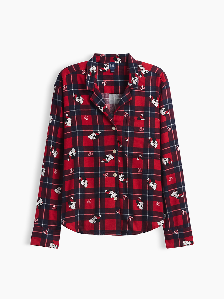 Image 4 of 4, Flannel PJ Shirt