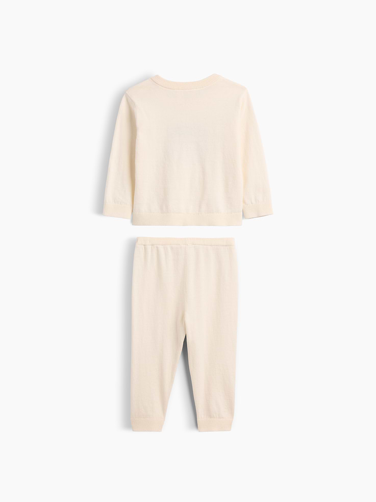 Image number 3 showing, Baby Two-Piece Sweater Outfit Set