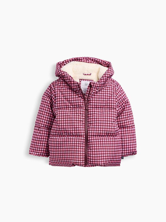 babyGap Cropped Puffer Jacket