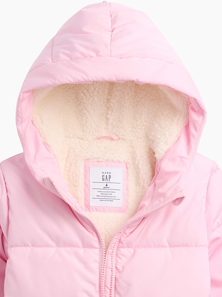 Image 2 of 3, babyGap Cropped Puffer Jacket