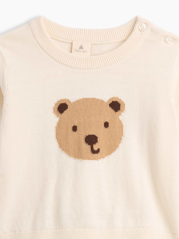 Image number 2 showing, Baby Two-Piece Sweater Outfit Set