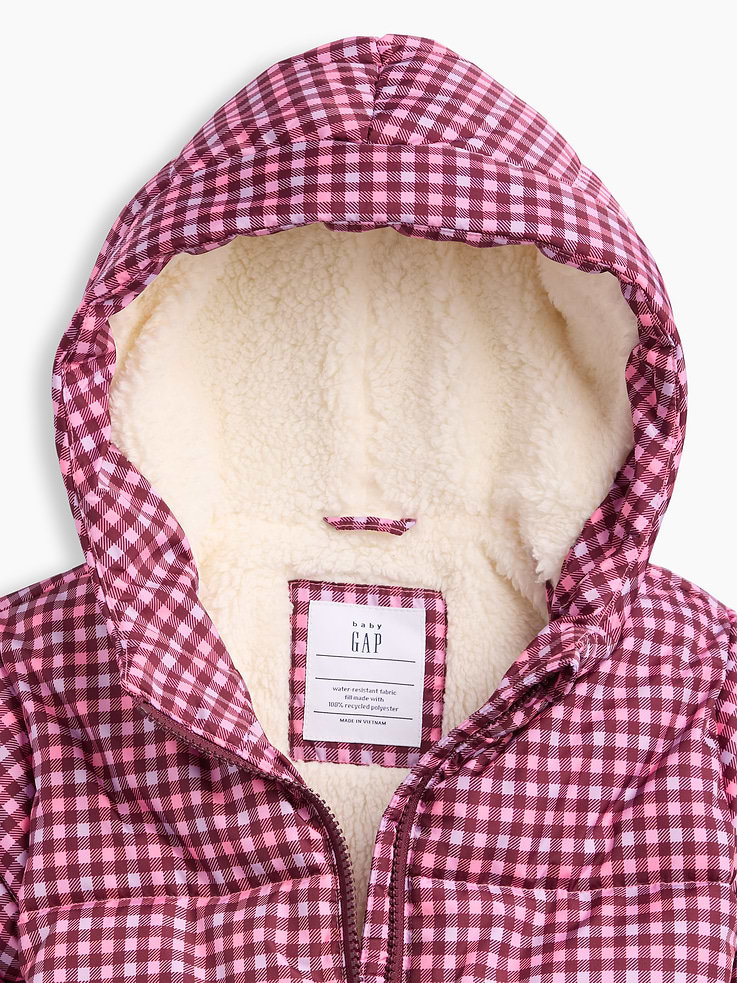 Image 2 of 3, babyGap Cropped Puffer Jacket