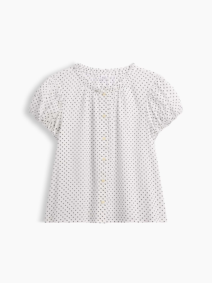 Image 5 of 5, Relaxed Puff Sleeve Top