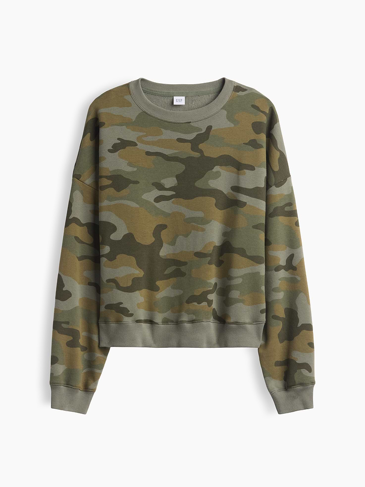 Image number 5 showing, Relaxed Wedge Crewneck Sweatshirt