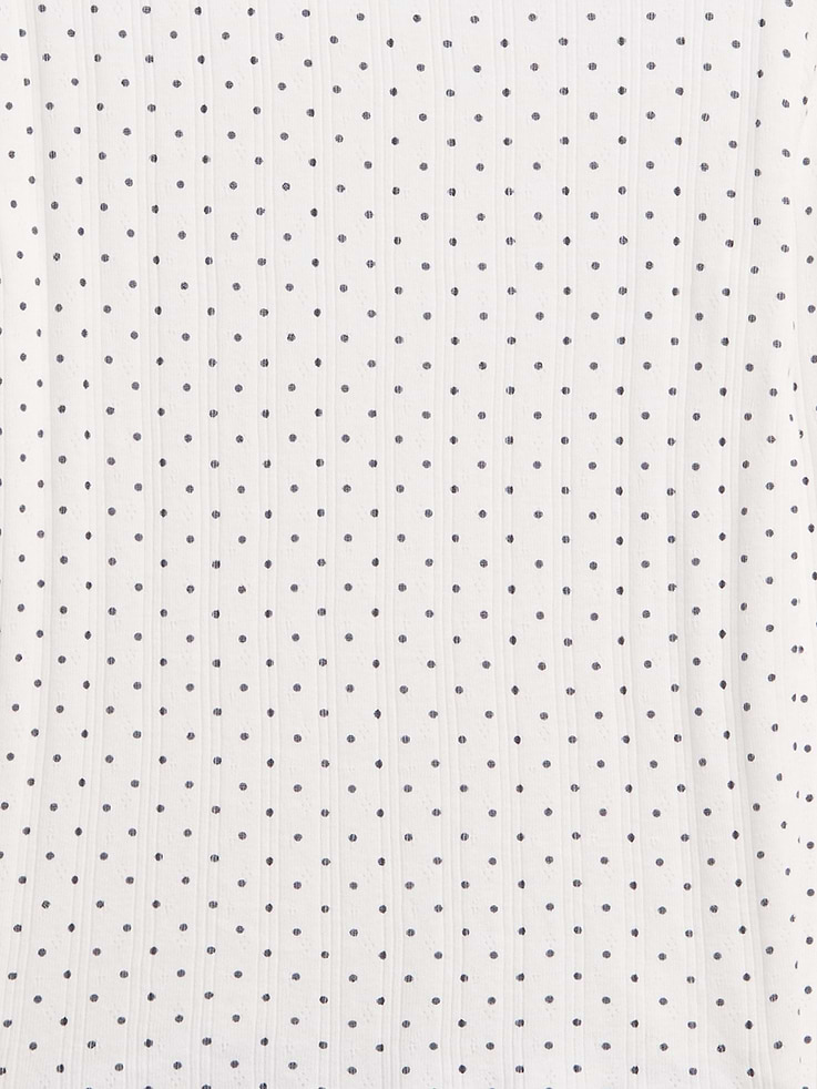 Image 4 de 4, T-shirt en tricot pointelle pour Enfant