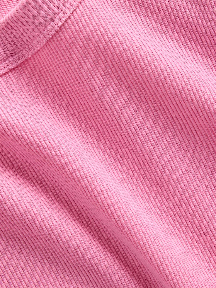 Image 4 de 4, T-shirt ras du cou côtelé pour Enfant