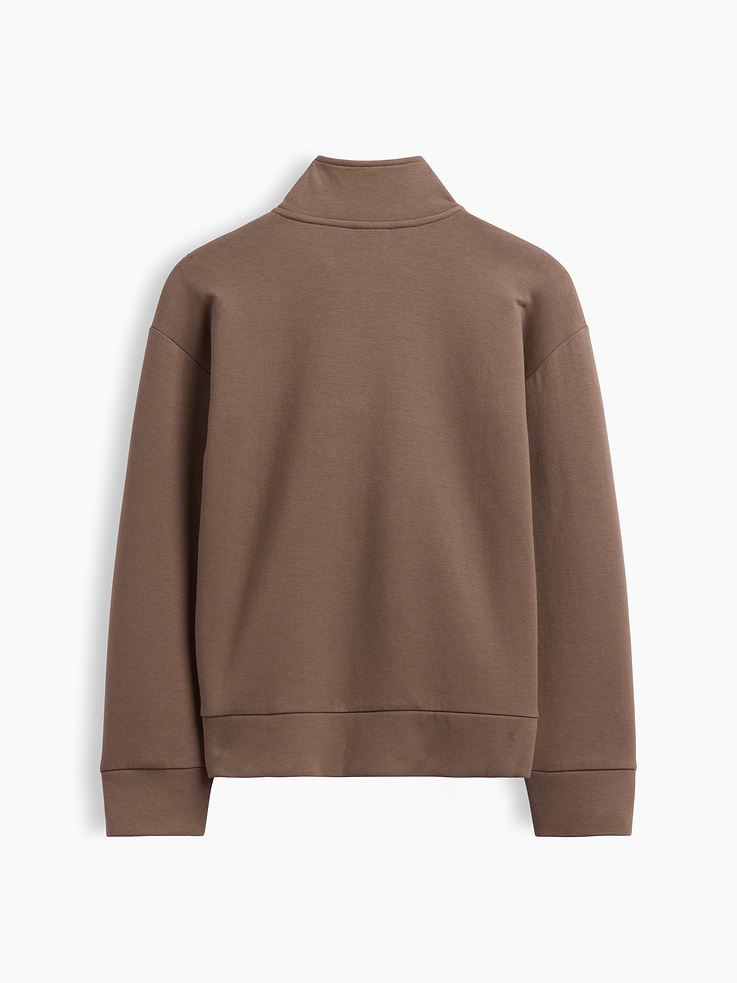 Image 3 of 3, Kids Relaxed Quarter-Zip Tech Sweatshirt