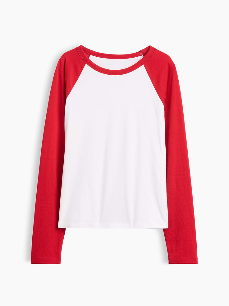 Image number 4 showing, Organic Cotton VintageSoft Raglan T-Shirt