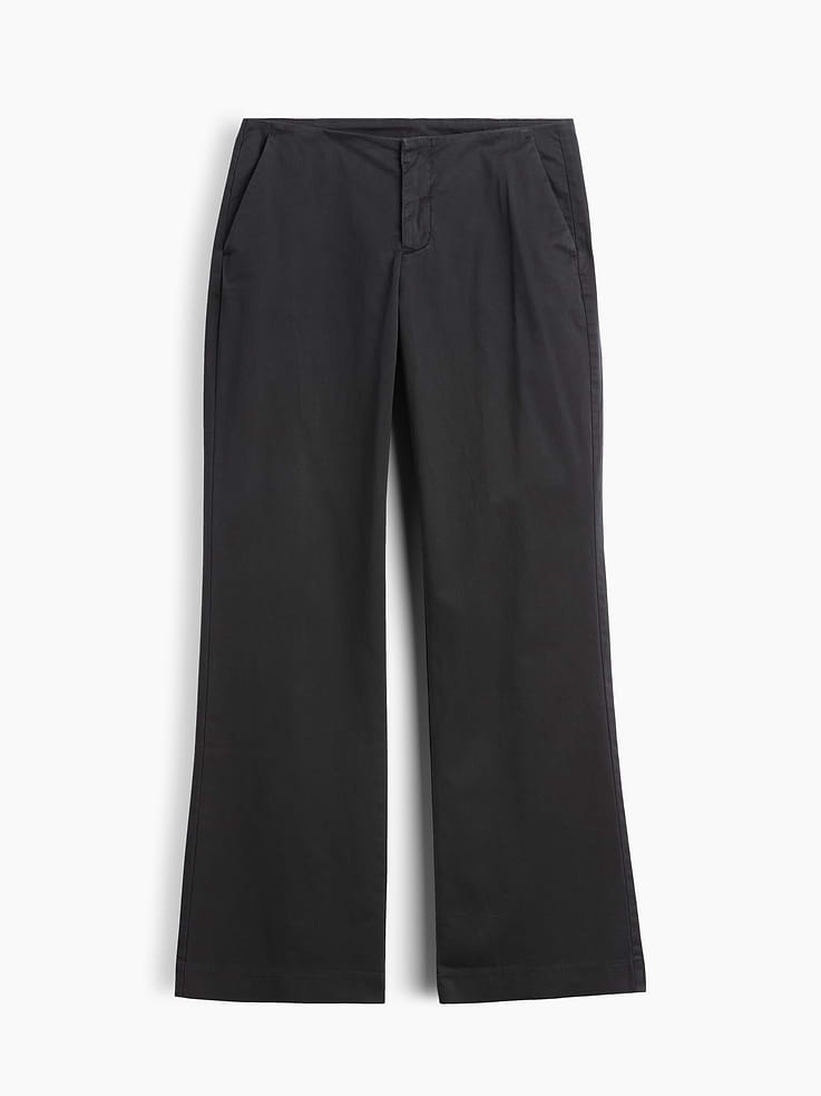 Image 6 of 6, Low Rise Relaxed Flare Pants