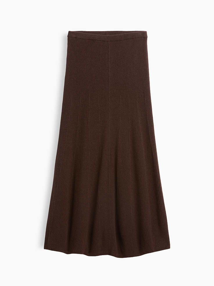 Image number 5 showing, CashSoft Rib Maxi Sweater Skirt