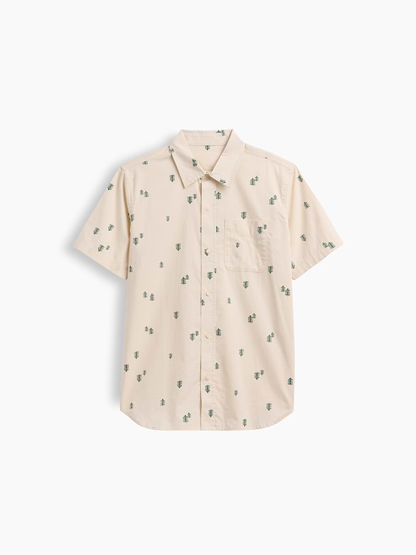 Kids Print Poplin Shirt