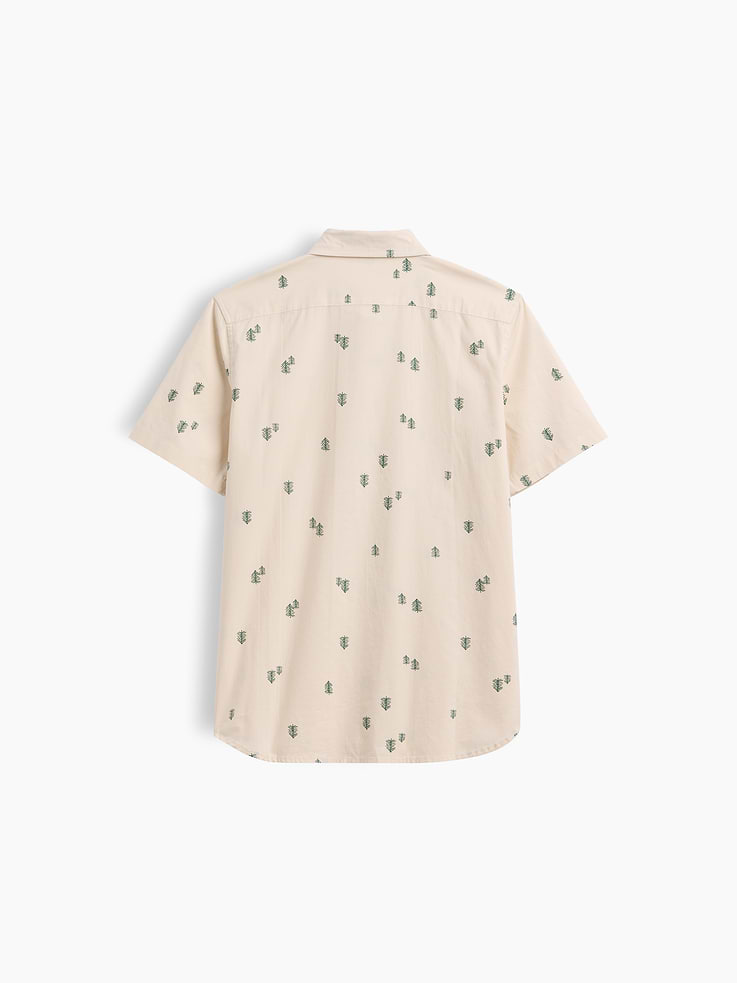 Image 3 of 3, Kids Print Poplin Shirt